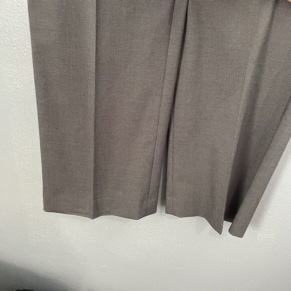 Van Heusen Pants Mens 34x34‎ Gray Max Flex Waistband Premium Noniron Shirt Grip - Picture 4 of 10